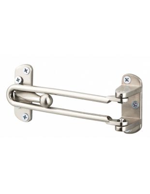 Entrebailleur pour porte à recouvrement, nickel satin - SP