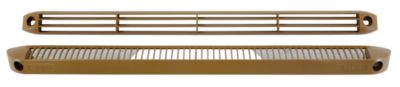 Entrée d'air avec moustiquaire multi débit Autogyre marron 29,5 cm