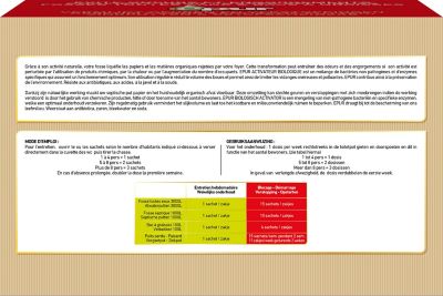 Entretien 1an fosse septique 54 sachets Epur