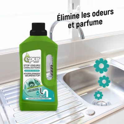 Entretien bio-gel stop odeurs canalisations Epur 1L