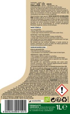Entretien bio-gel stop odeurs canalisations Epur 1L