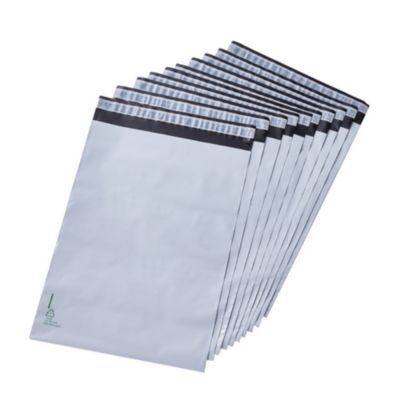 Enveloppe pochette en plastique opaque 40 x 55 cm vendue par 50 pièces