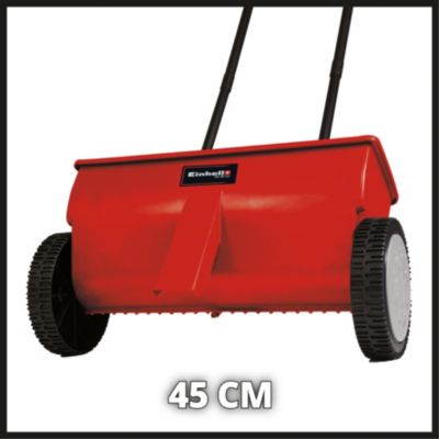 Épandeur Einhell GC-SR 12 en PVC coloris rouge/noir capacité 12 L