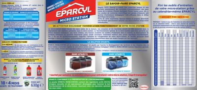 Gel WC fosse/micro-station EPARCYL : le flacon de 750 ml à Prix