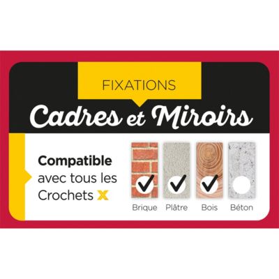 Épingle de rechange en acier et tête en laiton inarrachable Le Crochet X vendue par 12 pièces