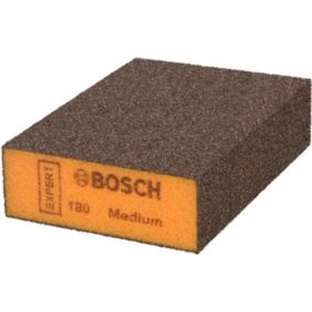 Eponge abrasive Bosch 69X97X26mm grain moyen