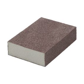 Eponge abrasive Norton, Grain Fin / Moyen 100 x 66 mm - 3 pièces