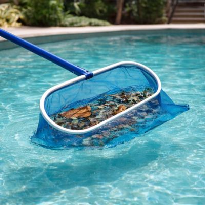 Epuisette Fond Piscine Deluxe cadre aluminium