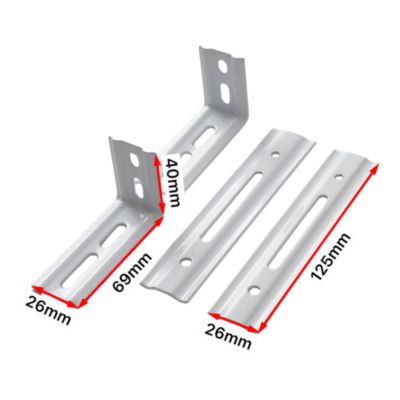 Équerre ajustable pour store enrouleur métal 6-16mm vendue par 2