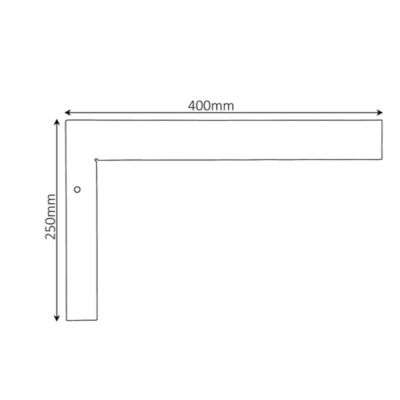 Equerre de charpentier Magnusson 250x 400mm