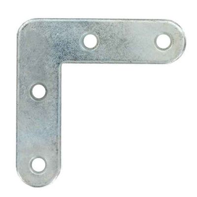 Equerre de chassis Diall acier zingué 80 mm