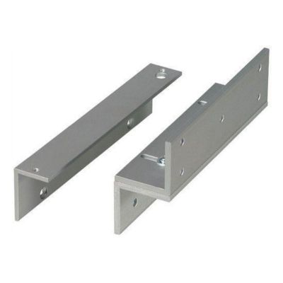 Equerre de fixation en z pour ventouse électromagnétique étanche en applique - 500 kg