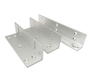 Equerre de fixation en z pour ventouse électromagnétique étanche en applique - 500 kg