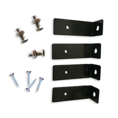 Equerre de poteau acier Neva (lot de 4)