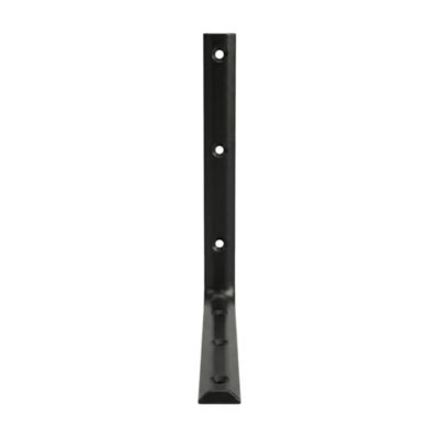 Equerre demi ronde 250 x 250 mm - acier noir