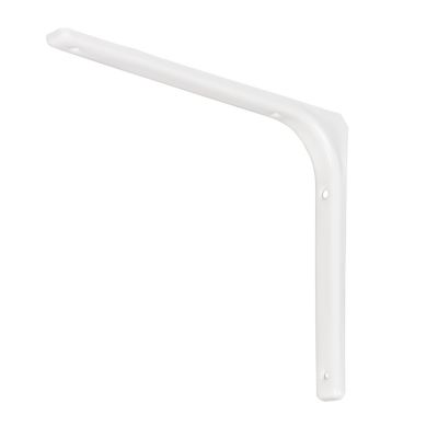 Équerre en acier blanc Form Alchimy H.20 x P. 15 cm