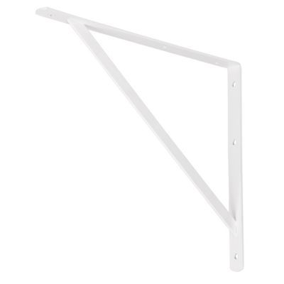 Équerre en acier blanc Form Ultime H. 40 x P. 35 cm