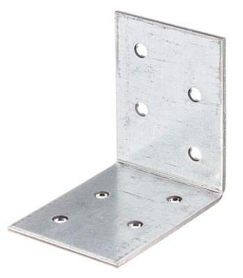 Équerre galvanisée 50 x 50 x 40 mm (lot de 25)