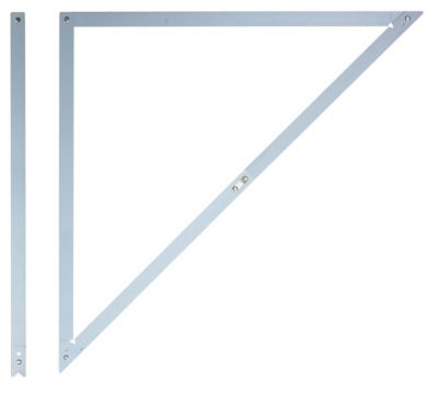Equerre pliante en aluminium Outifrance 1,2m