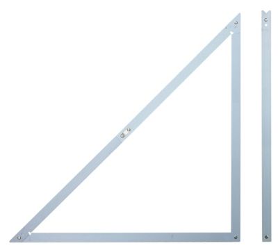Equerre pliante en aluminium Outifrance 1,2m