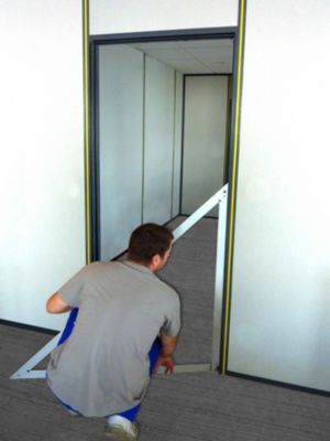 Equerre pliante en aluminium Outifrance 1,2m