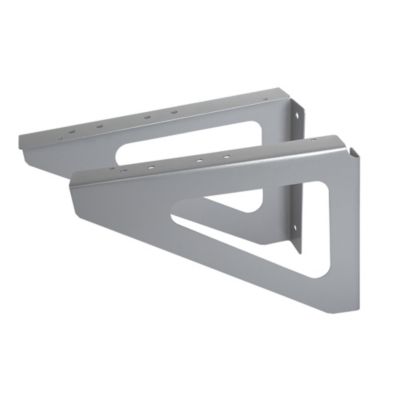 Equerres murales Argent RAL 9006M