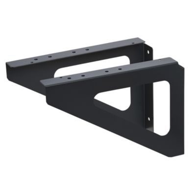 Equerres murales Noir mat RAL 9005MT