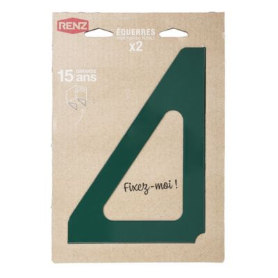 Equerres murales Vert brillant RAL 6005B