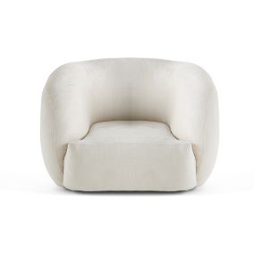 Ernee - fauteuil cocon - en velours - Lisa Design