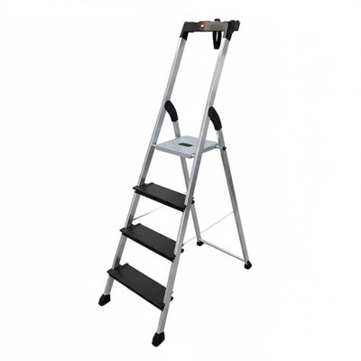 Escabeau 4 marches - Hauteur max. de travail 2.85m - 8814-211