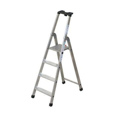Escabeau 4 marches - Hauteur max. de travail 2.88m - Q50/4