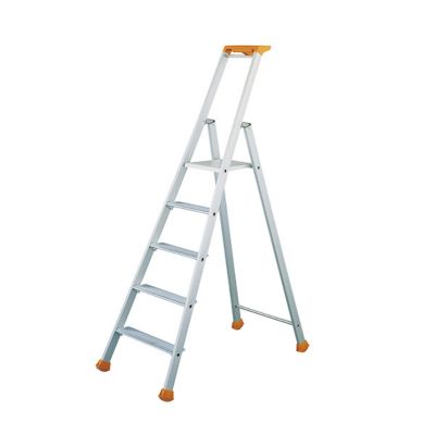 Escabeau 5 marches - Hauteur de travail max. 3,10m - 2370005