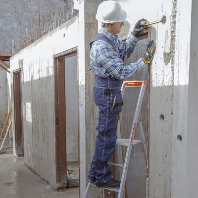 Escabeau 5 marches - Hauteur de travail max. 3,10m - 2370005