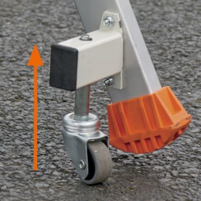 Escabeau 5 marches - Hauteur de travail max. 3,10m - 2370005