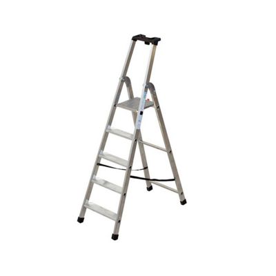 Escabeau 5 marches - Hauteur max. de travail 3.12m - Q50/5