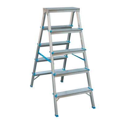escabeau 5 marches pliant double mac allister castorama