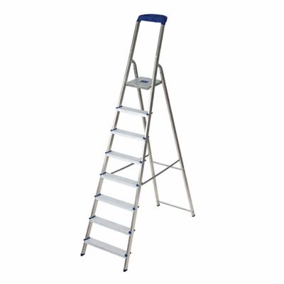 Escabeau 8 marches - Hauteur max. de travail 3.71m - GM/8