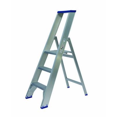 Escabeau alu 3 marches - Hauteur max. de travail 2.75m - PT03