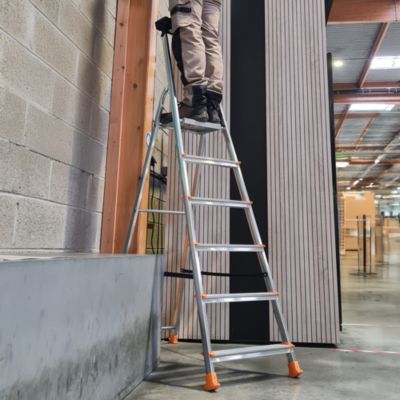 Escabeau aluminium 6 marches Magnusson