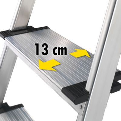 Escabeau aluminium Hailo ProfiStep XXL 4 marches