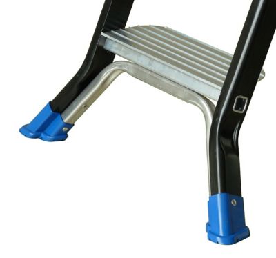 Escabeau de chantier Escalux en aluminium 5 marches – Hauteur de travail 3,11 m