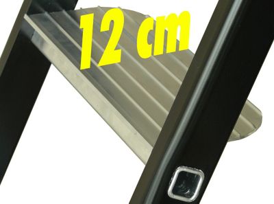 Escabeau de chantier Escalux en aluminium 5 marches – Hauteur de travail 3,11 m