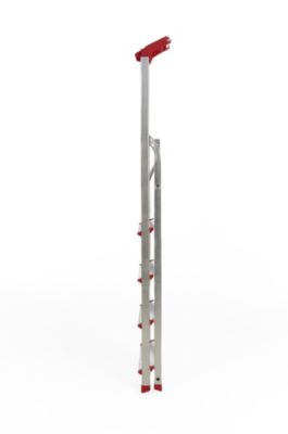 Escabeau Escalux Conforlux en aluminium 5 marches extra larges – Hauteur de travail 2,99 m
