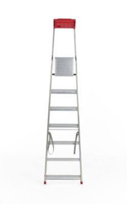 Escabeau Escalux Conforlux en aluminium 7 marches extra larges – Hauteur de travail 3,42 m