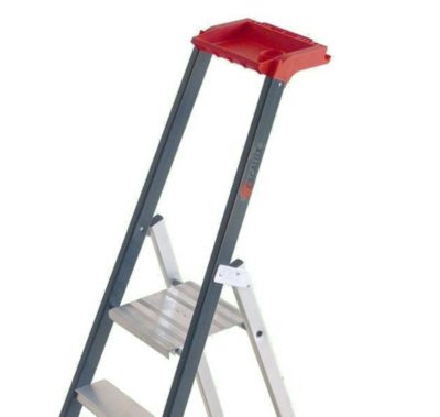 Escabeau Escalux en aluminium 5 marches Prolux Plus – Hauteur de travail 3,02 m