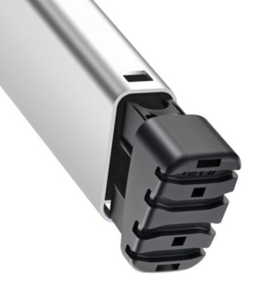 Escabeau Hailo L60 sécurisé pliable - 5 marches - 2.81m - en alu ultra léger