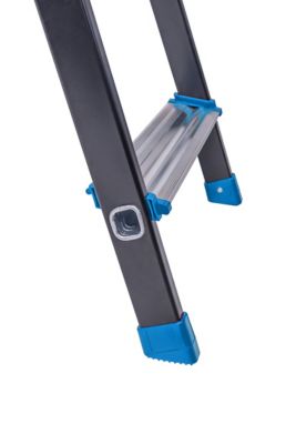Escabeau Mac Allister 8 marches avec rampes en aluminium