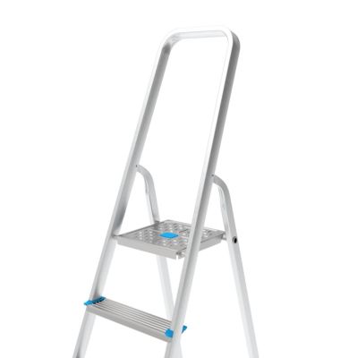 Escabeau Mac Allister en aluminium 4 marches – Hauteur de travail 2,6 m