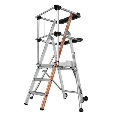 Escabeau PIRL 3 marches - Hauteur max. de travail 2.70m - 2274153