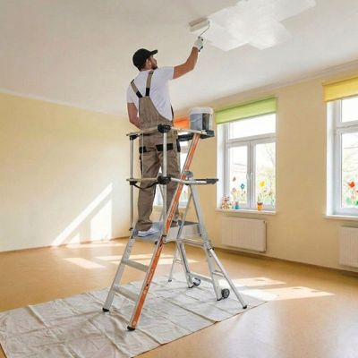 Escabeau PIRL 3 marches - Hauteur max. de travail 2.70m - 2274153